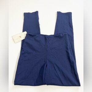 Fabletics Ponte Skinny Zip-split Pants Blue Size Small New with Tags